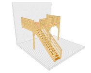 Balkon 002 1 mit Treppe vorn