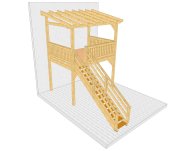 Balkon 002 1 mit Treppe vorn