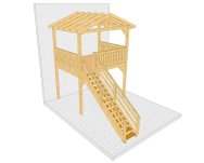 Balkon 002 1 mit Treppe vorn
