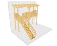 Balkon 002 1 mit Treppe vorn