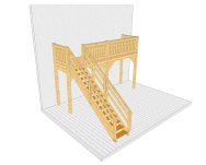 Balkon 002 1 mit Treppe vorn