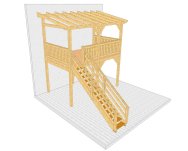 Balkon 002 1 mit Treppe vorn
