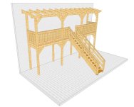 Balkon 002 1 mit Treppe vorn