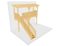 Balkon 002 1 mit Treppe vorn
