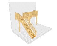 Balkon 002 1 mit Treppe vorn