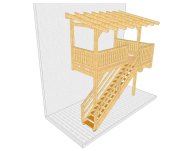 Balkon 002 1 mit Treppe