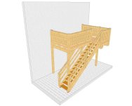 Balkon 002 1 mit Treppe