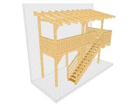 Balkon 002 1 mit Treppe