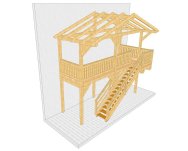 Balkon 002 1 mit Treppe