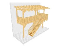 Balkon 002 1 mit Treppe