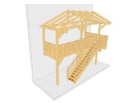 Balkon 002 1 mit Treppe