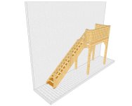 Balkon 004 1 mit Treppe seitlich