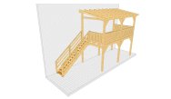 Balkon 004 1 mit Treppe seitlich