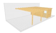 Carport 001 1 Abstellraum hinten