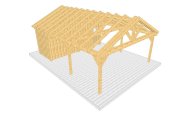 Carport 001 1 Abstellraum hinten