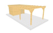 Carport 001 1 Abstellraum hinten
