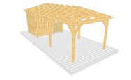 Carport 001 1 Abstellraum hinten