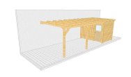 Carport 001 1 Abstellraum hinten