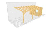 Carport 001 1 Abstellraum hinten