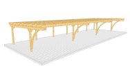 Carport 002 1 mit Bogenstützen