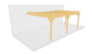 Carport 002 1 mit Walmblende