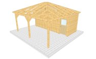 Carport 002 1 Abstellraum seitlich