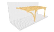 Carport 003 1 mit Bogenstütze