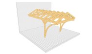 Carport 003 1 mit Bogenstützen