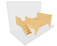 Terrasse 003 1 mit Treppe mit Podest