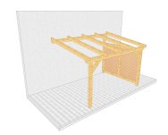 Überdachung 003 1 mit Wandverschalung