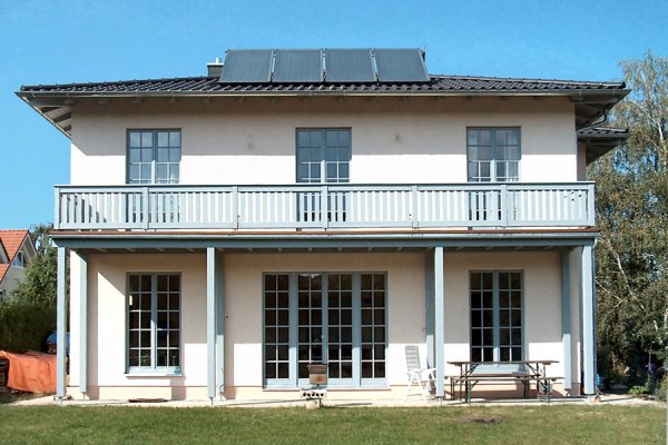 Einstöckiger Balkon