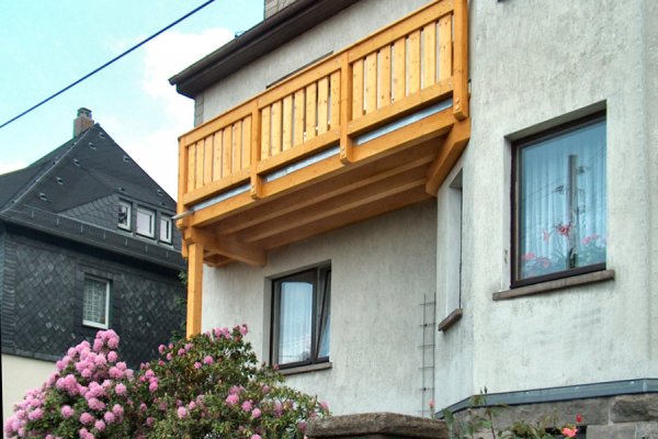 Einstöckiger Balkon