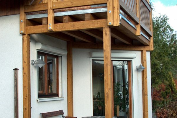 Einstöckiger Balkon