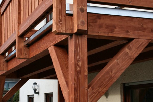 Einstöckiger Balkon