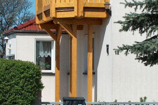 Einstöckiger Balkon