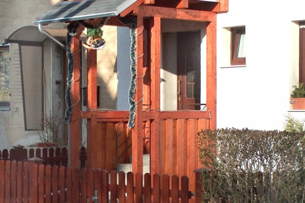 Einstöckiger Balkon