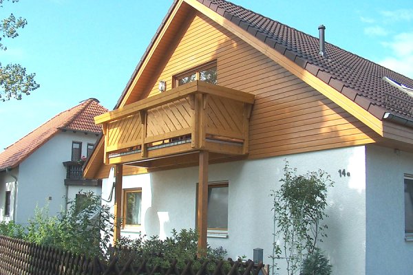 Einstöckiger Balkon