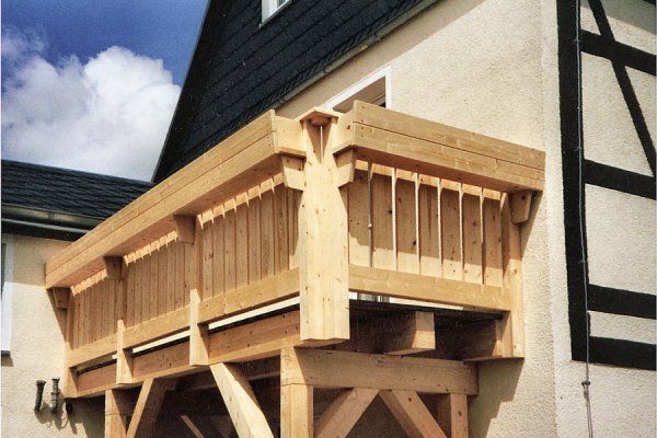 Einstöckiger Balkon