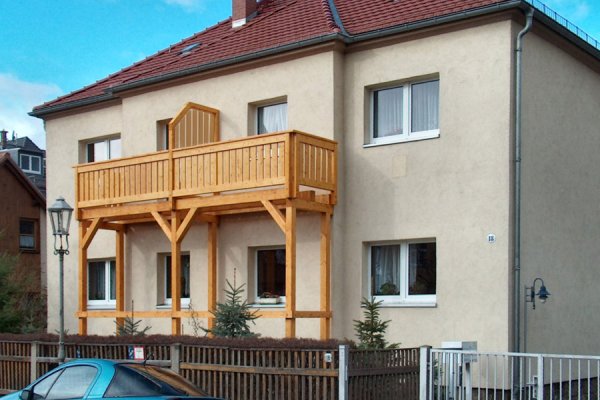Einstöckiger Balkon