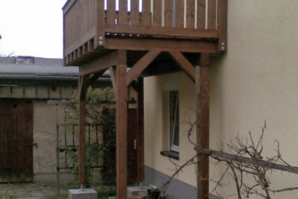 Einstöckiger Balkon