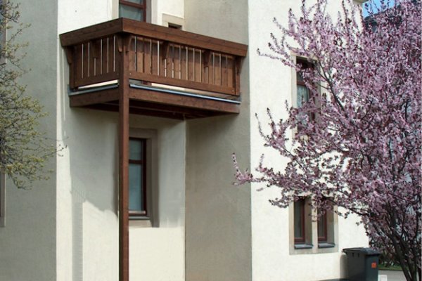 Einstöckiger Balkon