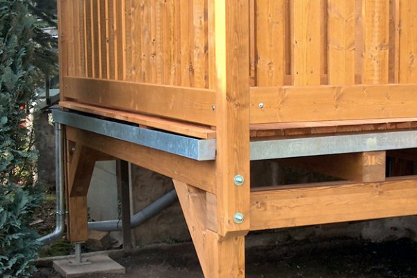 Einstöckiger Balkon