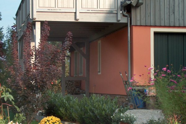 Einstöckiger Balkon