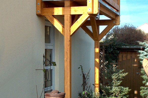 Einstöckiger Balkon