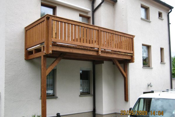 Einstöckiger Balkon