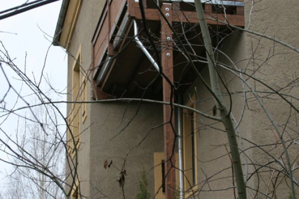Einstöckiger Balkon