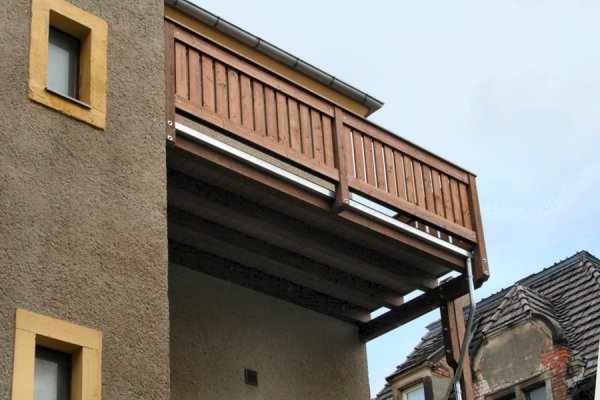 Einstöckiger Balkon