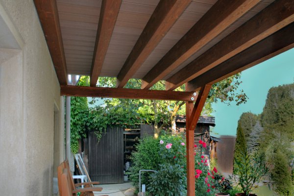 Einstöckiger Balkon