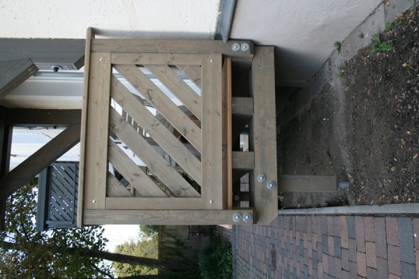 Einstöckiger Balkon