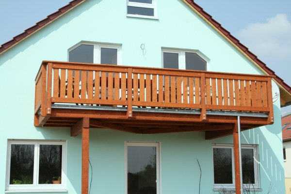 Einstöckiger Balkon
